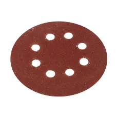 FALON TECH 6327894520 — PAPIER ŚCIERNY - KRĄŻKI NA RZEP 125MM - 8 OTWORÓW, GRADACJA - 100