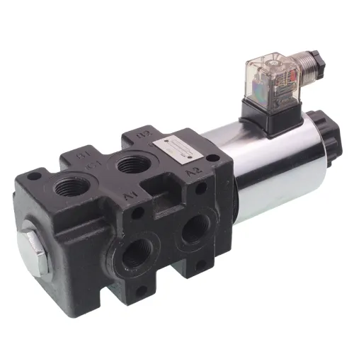 ZAWÓR ELEKTROMAGNETYCZNY 6/2-DROŻNY, DC, 12V, DODATKOWEJ SEKCJI