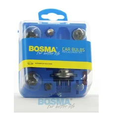 BOSMA 6852 — ZESTAW ŻARÓWEK 24V + BEZPIECZNIKI H7, PY21, P21, W5W, R5W, C5W, T4W
