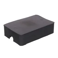 ODBÓJ GUMOWY 95X65X20MM 2 OTWORY, PRZYCZEPA D-47, D-50