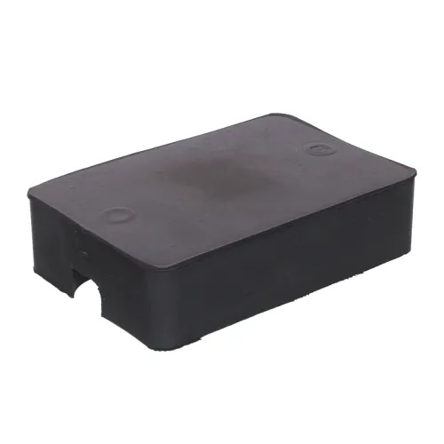 ODBÓJ GUMOWY 95X65X20MM 2 OTWORY, PRZYCZEPA D-47, D-50