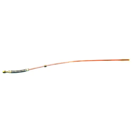 PRZEWÓD CIŚNIENIA OLEJU MTZ - WSKAŹNIK L=860MM, GWINT M10X1,25, FI 6MM, METALOWY OPLOT