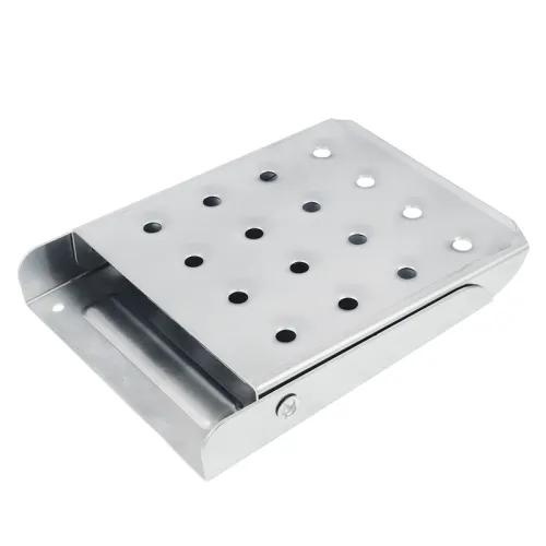 STOPIEŃ NABURTOWY STALOWY 188X178MM PEŁNA ŚCIANKA - OCYNK