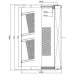 WKŁAD FILTRA POWIETRZA MAN F2000 169X303X486MM