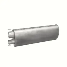 Polmo 81151010271 — TŁUMIK WYDECHU MAN L2000 D0824FL/LF L= 810MM