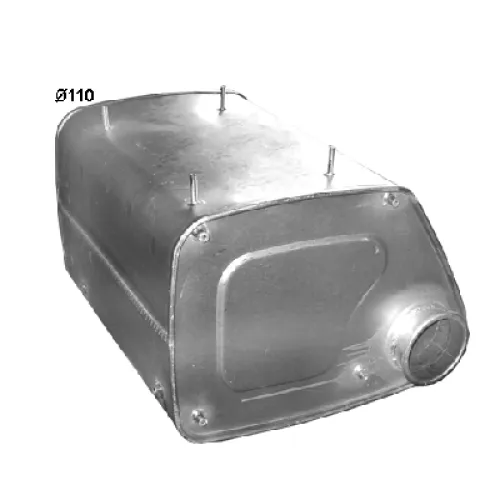 TŁUMIK WYDECHU MAN F2000 L= 590MM