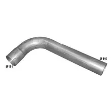 Polmo 81152040451 — RURA WYDECHOWA ŚRODKOWA MAN TGA L= 851MM, EURO 4