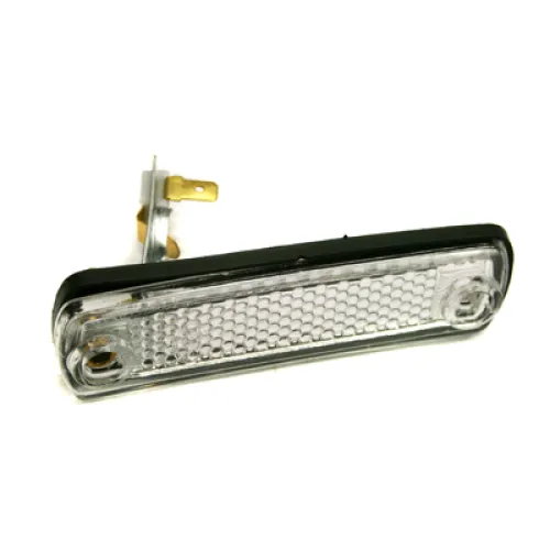 LAMPA OBRYSOWA BIAŁA DASZKA MAN, DAF, MB, STEYR, ŻARÓWKA 12/24V