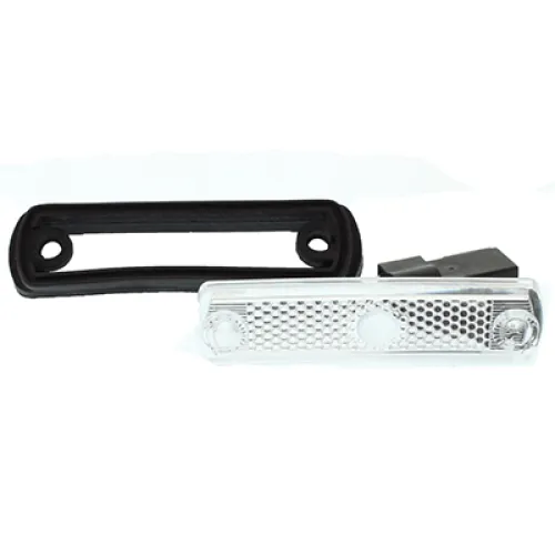 LAMPA OBRYSOWA BIAŁA DASZKA MAN, DAF, MB, STEYR, ŻARÓWKA 12/24V
