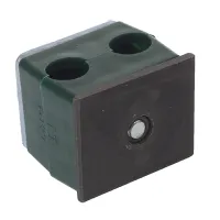 OBEJMA RUROWA FI 12MM, PODWÓJNA KPL. Z PODKŁADKAMI I ŚRUBAMI
