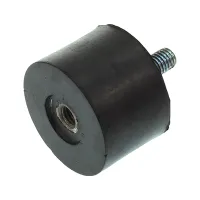 ODBÓJ GUMOWY M 8/40X30MM 1 ŚRUBA, 1 OTWÓR - RURY WYDECHOWEJ MAN, MB