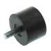 ODBÓJ GUMOWY M 8/40X30MM 1 ŚRUBA, 1 OTWÓR - RURY WYDECHOWEJ MAN, MB