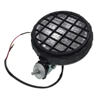LAMPA ROBOCZA OKRĄGŁA Z KRATKĄ + WŁĄCZNIK 8724.3.09
