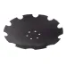 TALERZ UZĘBIONY 510MM (BRONA TALERZOWA) 6 OTWORÓW 13,5X13,5MM, G=4MM