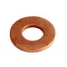 USZCZELKA MIEDZIANA  9X20X2MM 100SZT/OPAKOWANIE