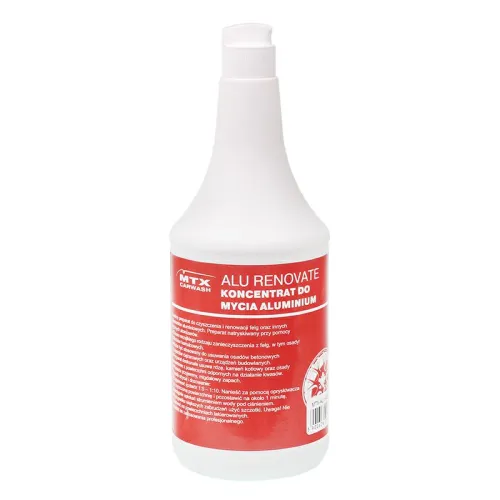 PŁYN DO MYCIA ALUMINIUM 1KG - KONCENTRAT, RENOWATOR, POZOSTAWIA POŁYSK - CARWASH