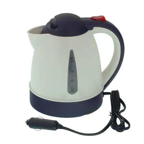 CZAJNIK SAMOCHODOWY 12V, 150W, 1000ML Z CERTYFIKATEM CE