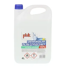 PLAK ATA080589 — PREPARAT MYJĄCY DO DEZYNFEKCJI 4L 70% ALKOHOLU ETYLOWEGO