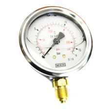 WIKA B711-W063016D — MANOMETR 1/4 DÓŁ, 0- 16 BAR
