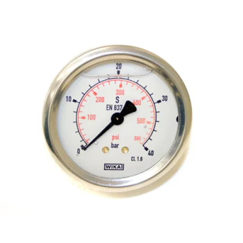 MANOMETR 1/4 TYŁ, 0- 40 BAR