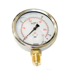 WIKA B711-W100016D — MANOMETR 1/2 DÓŁ, 0- 16 BAR