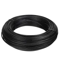 PRZEWÓD TEKALANOWY FI  4x1,0mm CZARNY ROLKA 100MB, PA12