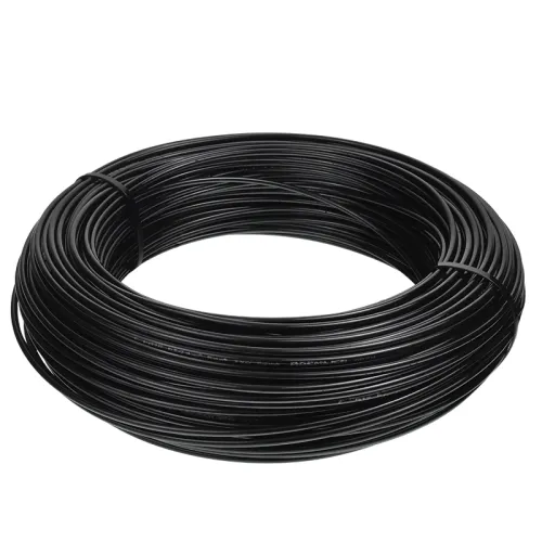 PRZEWÓD TEKALANOWY FI  4x1,0mm CZARNY ROLKA 100MB, PA12
