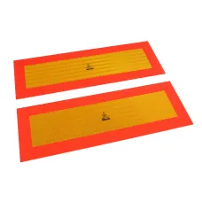  BHTWP2ALRF — TABLICA WYRÓŻN. POJAZDY DŁUGIE KRÓTKA A 565X195MM, 2SZT/OPAKOWANIE, RF