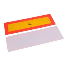  BHTWP2STRF — TABLICA WYRÓŻN. POJAZDY DŁUGIE KRÓTKA NALEPA 565X196MM, 2SZT/OPAKOWANIE, RF