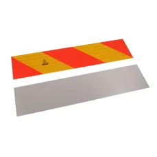  BHTWS2ALRF — TABLICA WYRÓŻN. POJAZDY CIĘŻKIE KRÓTKA A 565x132MM, 2SZT/OPAKOWANIE, RF