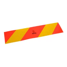  BHTWS2STRF — TABLICA WYRÓŻN. POJAZDY CIĘŻKIE KRÓTKA NALEPA 565X132MM, 2SZT/OPAKOWANIE, RF