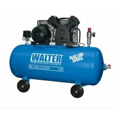 WALTER BL500300200 — KOMPRESOR SPRĘŻARKA TŁOKOWA 200L 2-CYL, 3,0KW, 400V, 10BAR, ZBIORNIK POZIOMY