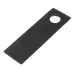 NOŻYK ROTACYJNY KOSIARKI LITEWSKIEJ 50X150X3MM, FI 21MM