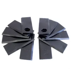 BALMET BRZW100403L — NOŻYKI ROTACYJNE KOSIARKI SIPMA L/P 40X100X3MM, FI 19MM, 12SZT/OPAKOWANIE