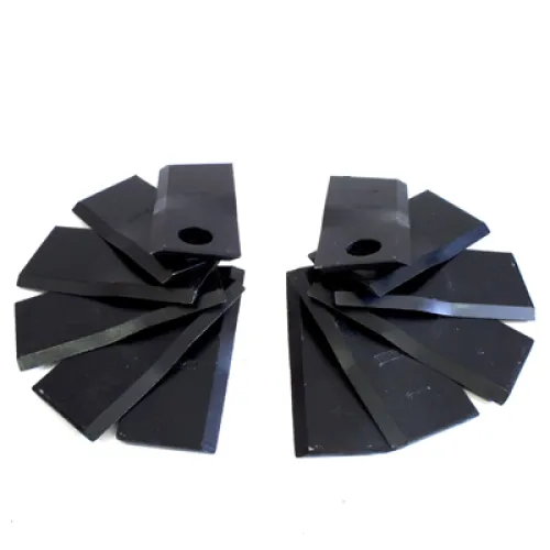 NOŻYKI ROTACYJNE KOSIARKI SAMASZ L/P 49X115X4MM, FI 19MM, 12SZT/OPAKOWANIE
