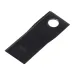 NOŻYK ROTACYJNY KOSIARKI PRAWY 49X120X3MM, FI 19MM