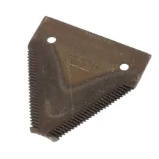 BALMET BZ80-2,5 — NOŻYK ZĄBKOWANY NA FAZECIE BIZON, CLAAS SAMOOSTRZĄCY, 76X80X2,5MM, FI 5,75MM