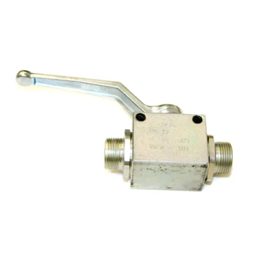 ZAWÓR KULOWY 2/2 M22X1,5, 15L 2 OTWORY MOCUJĄCE