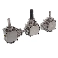 PRZEKŁADNIA DO ROZSIEWACZA NAW. POTRÓJNA ZESPÓŁ 3 PRZEKŁADNI 450MM - ALUMINIUM