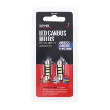  C5WC10W4L36B — ŻARÓWKI LED CANBUS C5W C10W 2SZT, 4SMD 5630, 36MM BIAŁE 12V