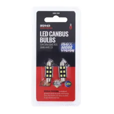  C5WC10W6L36B — ŻARÓWKI LED CANBUS C5W C10W 2SZT, 6SMD 2835, 36MM BIAŁE 12V