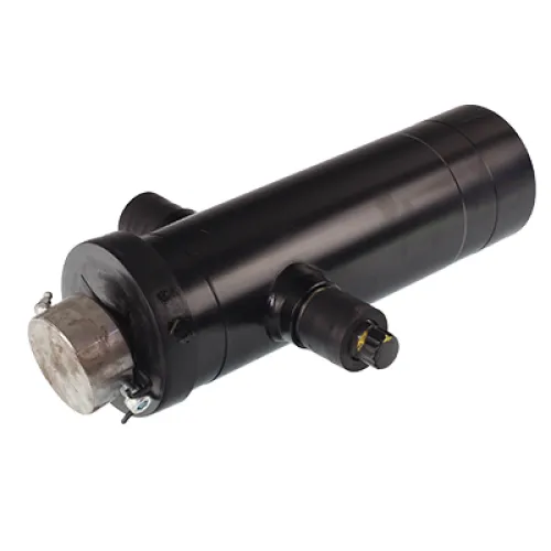 SIŁOWNIK HYDR. TELESKOPOWY WYWROTU PRZYCZEPY D-50 + GNIAZDO, SKOK 984MM