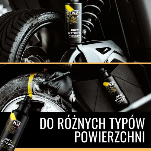 UNIWERSALNY ŚRODEK CZYSZCZĄCY K2 APC STRONG PRO 1L