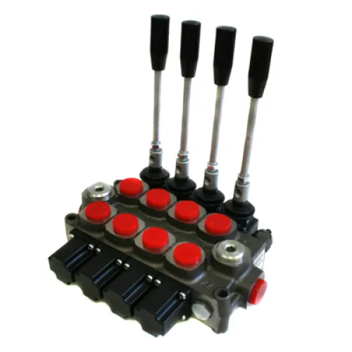 ROZDZIELACZ (BOM) D010-045-3001+DŹWIGNIA D018-030-A, 4 SEKCJE PŁYWAJĄCE, 60 L/MIN