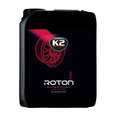 K2-PRO D1005 — ŚRODEK DO CZYSZCZENIA FELG - 5L - ŻELOWA CZERWONA FELGA K2 ROTON PRO