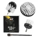 ZESTAW SZCZOTEK CZYSZCZĄCYCH OBROTOWYCH DO WIERTARKI - kpl/4szt - K2 BRILL SET PRO
