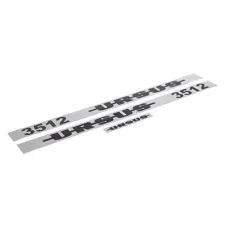 POLSKA PRODUKCJA EMB-3512 — KPL. EMBLEMATÓW URSUS 3512 3SZT/OPAKOWANIE (2X BOK, 1X PRZÓD)