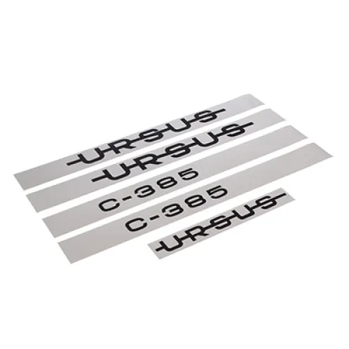 KPL. EMBLEMATÓW URSUS C-385 3SZT/OPAKOWANIE (2X BOK, 1X PRZÓD)