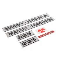 KPL. EMBLEMATÓW MF-235 3SZT/OPAKOWANIE (2X BOK, 1X PRZÓD), NAKLEJKI