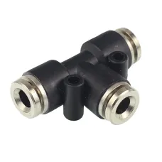 FI5TROJPLMET — SZYBKOZŁ. TEKALANU FI  5MM TRÓJNIK, PLASTIKOWO-METALOWE